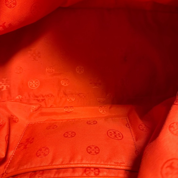Tory Burch Vibrant Orange Tote - Picture 8 of 9